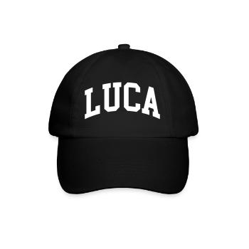 Luca - Casquette classique - noir/noir - Devant