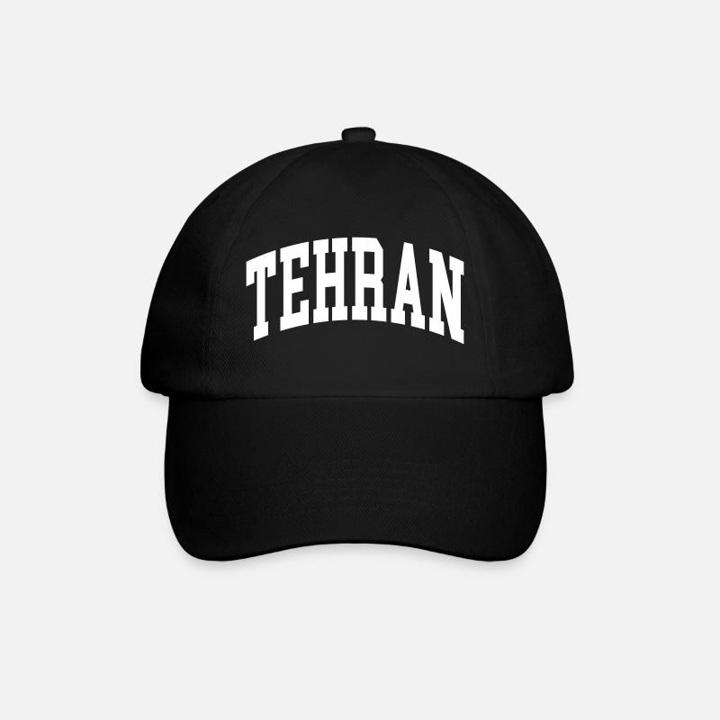 Tehran - Baseball Cap - black/black