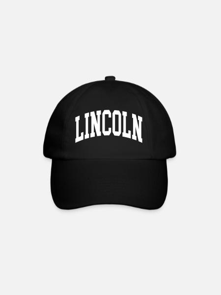 Lincoln - Baseball Cap - black/black