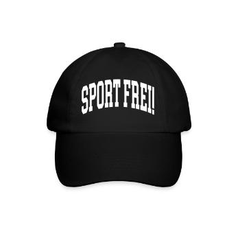 Sport Frei - Baseballkappe - Schwarz/Schwarz - Vorne