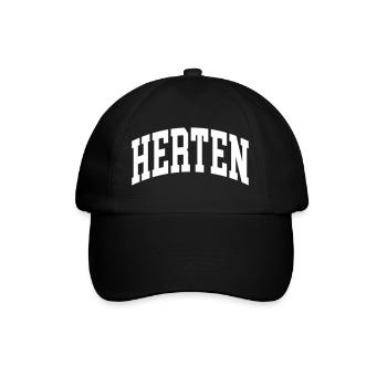 Herten - Casquette classique - noir/noir - Devant