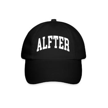 Alfter - Casquette classique - noir/noir - Devant