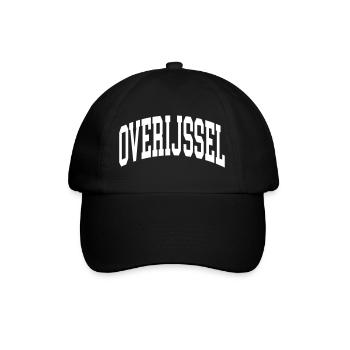 Overijssel - Baseballkappe - Schwarz/Schwarz - Vorne