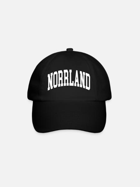 Norrland - Baseballkappe - Schwarz/Schwarz