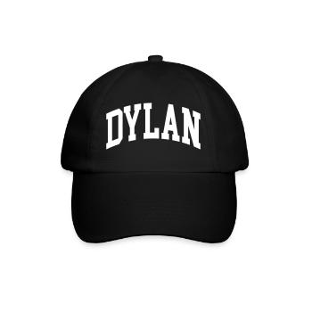 Dylan - Baseballkappe - Schwarz/Schwarz - Vorne