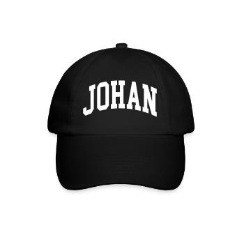 Johan - Casquette classique - noir/noir - Devant