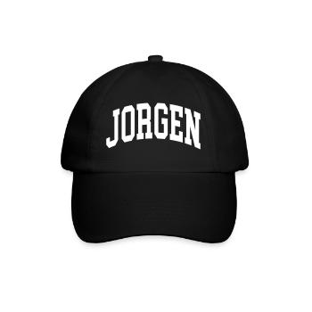 Jorgen - Baseballkappe - Schwarz/Schwarz - Vorne