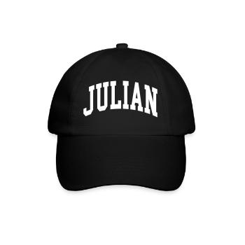 Julian - Baseball Cap - black/black - Front