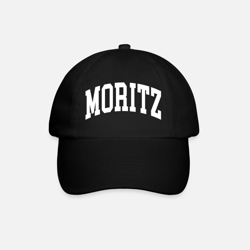 Moritz - Baseballkappe - Schwarz/Schwarz