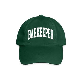 Barman - Casquette classique - vert bouteille - Devant