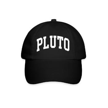 Pluto - Baseballkappe - Schwarz/Schwarz - Vorne