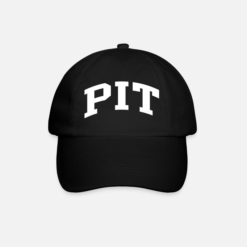 Pit - Baseballkappe - Schwarz/Schwarz