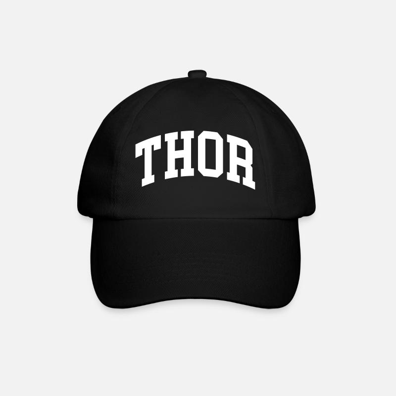 Thor - Baseballkappe - Schwarz/Schwarz