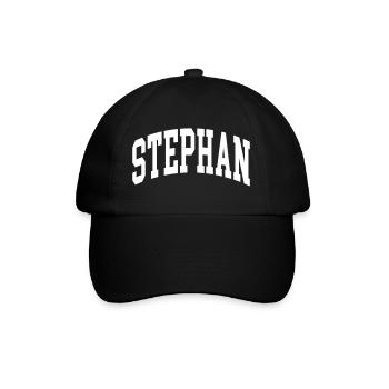 Stephan - Casquette classique - noir/noir - Devant