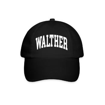 Walther - Casquette classique - noir/noir - Devant