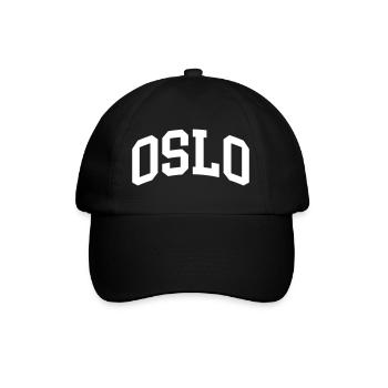 Oslo - Baseball Cap - black/black - Front