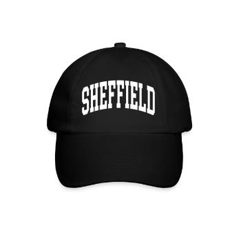 Sheffield - Baseball Cap - black/black - Front