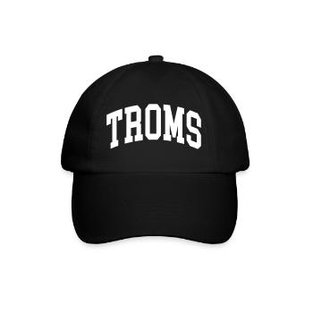 Troms - Baseballkappe - Schwarz/Schwarz - Vorne