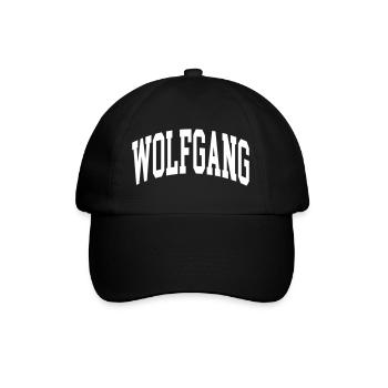 Wolfgang - Baseballkappe - Schwarz/Schwarz - Vorne
