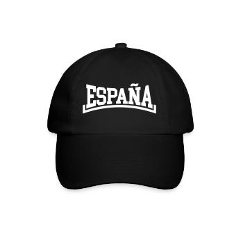 Spanien - Basebollkeps - svart/svart - Fram