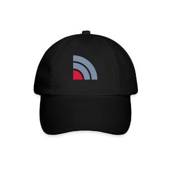 Mobile Phone Icon Wifi Connection Problems - Baseball Cap - black/black - Front