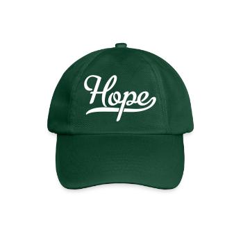 Hope - Baseball Cap - bottle green - Front