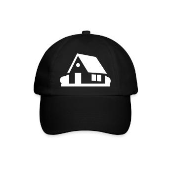 Maison - Casquette classique - noir/noir - Devant