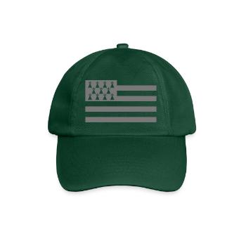 Gwenn Ha Du (White) - Baseball Cap - bottle green - Front