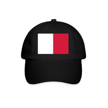 Malte - Casquette classique - noir/noir - Devant