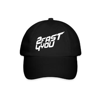 2 Rapide 4 Vous dites Trop Turbo Pour Dich Trop Rapide - Casquette classique - noir/noir - Devant