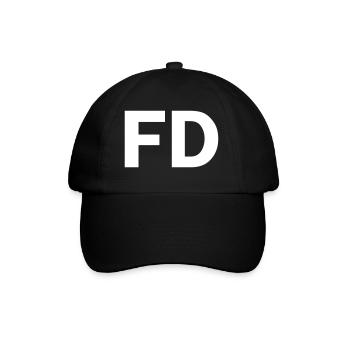 Flying Dutchman - Baseballkappe - Schwarz/Schwarz - Vorne