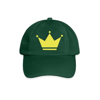 Couronne vectorielle - Casquette classique - vert bouteille - Devant