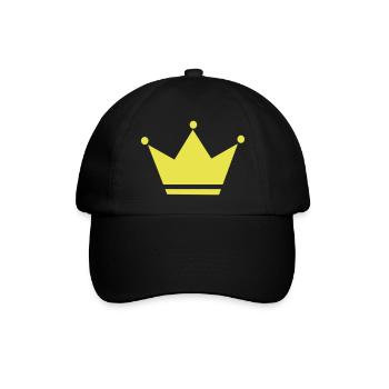 Vector Crown - Baseball Cap - black/black - Front