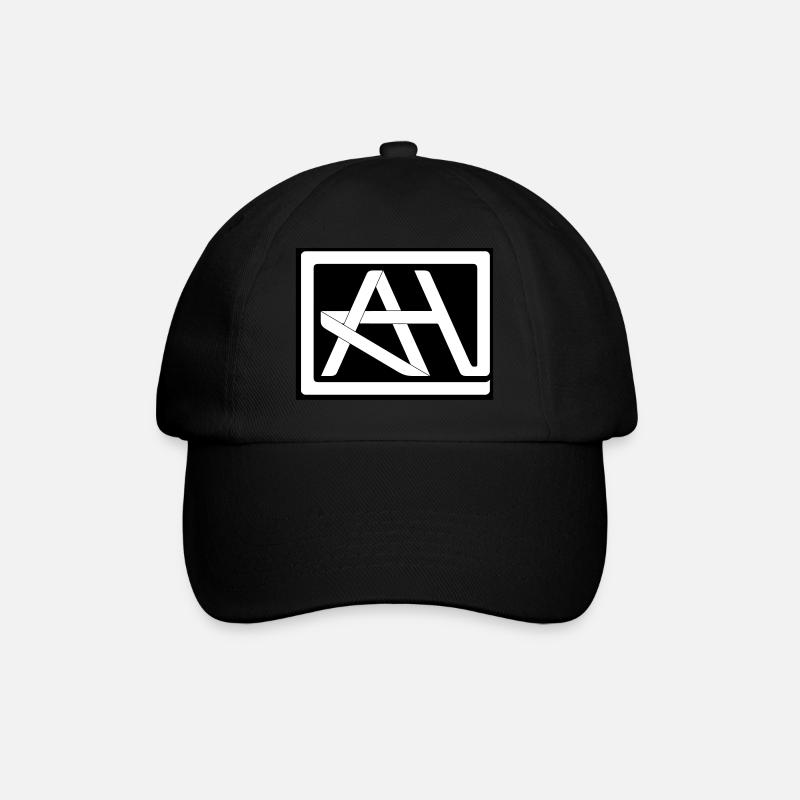 Aaron’s Design - Rectangulaire - Casquette classique - noir/noir