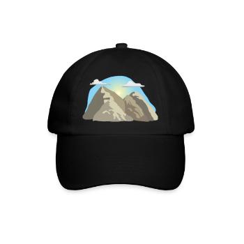 climbing ladder climbing ladder cycling mountain s - Baseball Cap - black/black - Front