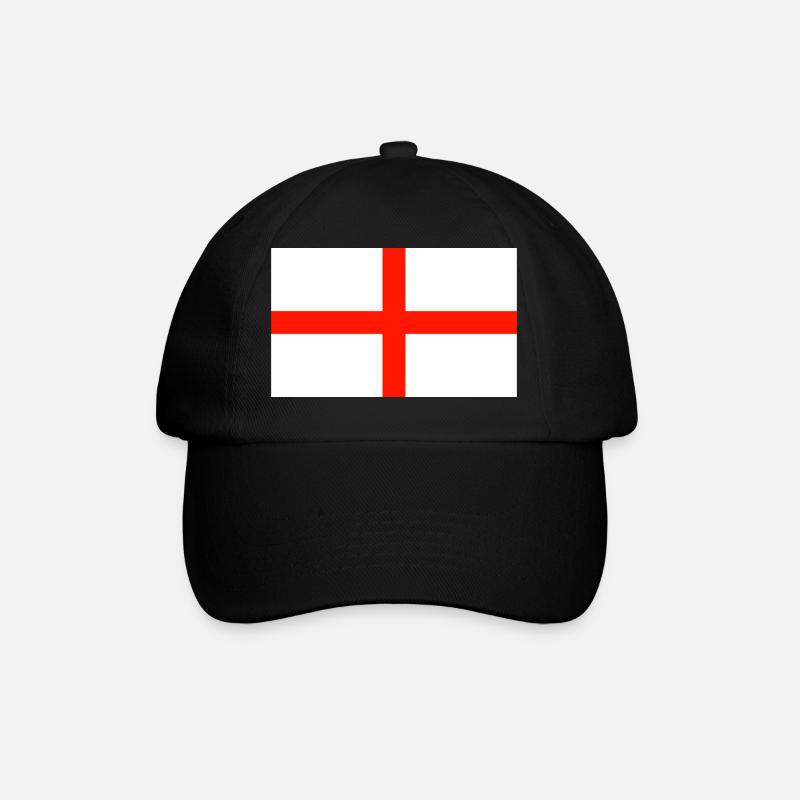 Drapeau anglais - Casquette classique - noir/noir