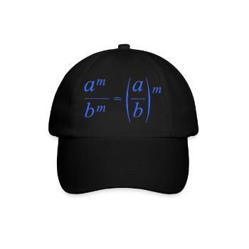 mathematics - Baseball Cap - black/black - Front