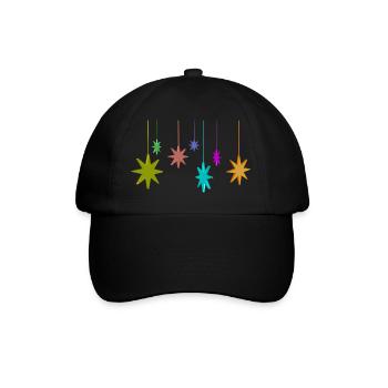 étoile de Noël - Casquette classique - noir/noir - Devant