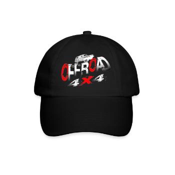 Offroad vehicle 4x4 - Baseball Cap - black/black - Front