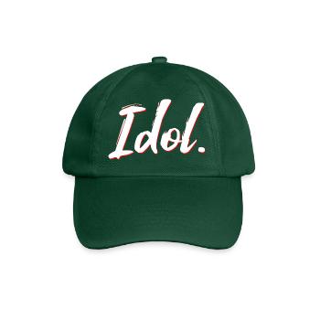 Idol new - Baseball Cap - bottle green - Front