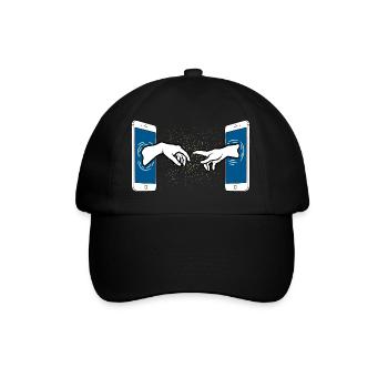 Creation of adam by The Manzanita's - Baseball Cap - black/black - Front