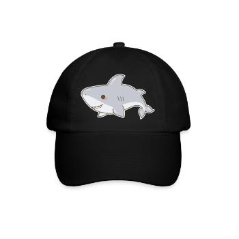 Requins - Casquette classique - noir/noir - Devant