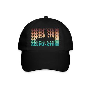 Acupuncture Acupuncteur - Casquette classique - noir/noir - Devant