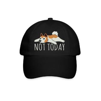 Akita Inu américain - Casquette classique - noir/noir - Devant