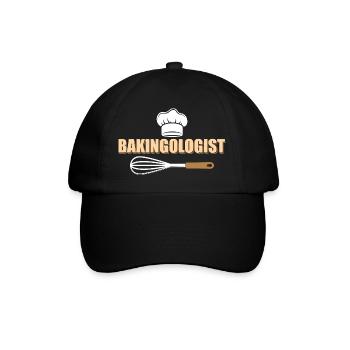 Bakingologist Cookie Pastry Baking Cake - Baseballkappe - Schwarz/Schwarz - Vorne