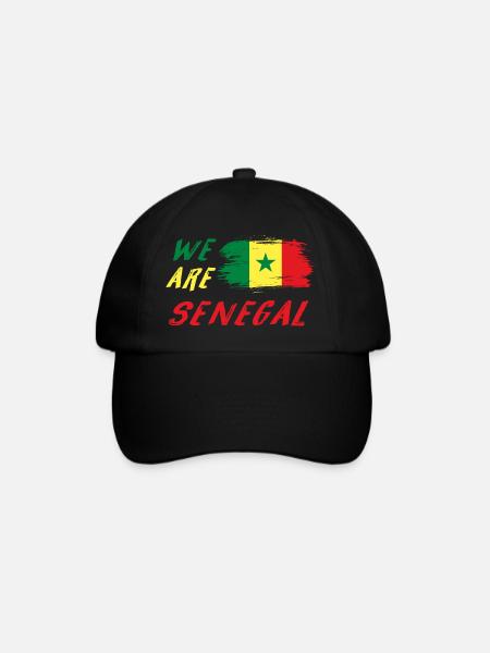 Nous sommes le Sénégal - Casquette classique - noir/noir