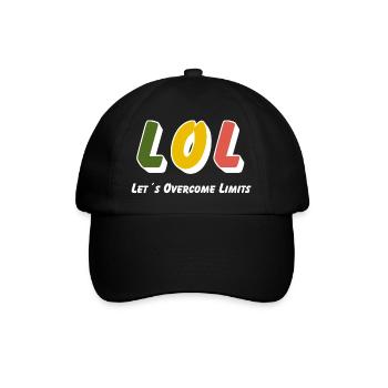 LOL - Dépassons les limites - Casquette classique - noir/noir - Devant
