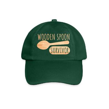 Survivant de la cuillère en bois - Casquette classique - vert bouteille - Devant