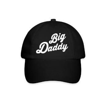 Big daddy - Baseballkappe - Schwarz/Schwarz - Vorne