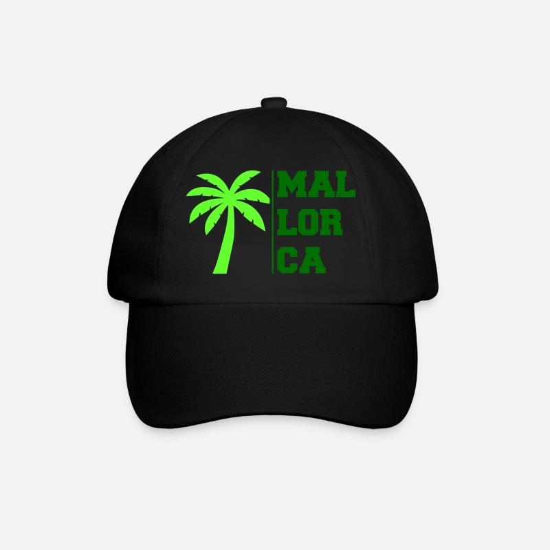 Majorque - Casquette classique - noir/noir